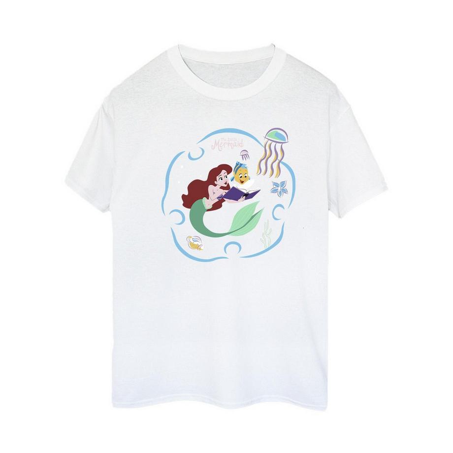 The Little Mermaid Reading A Book TShirt