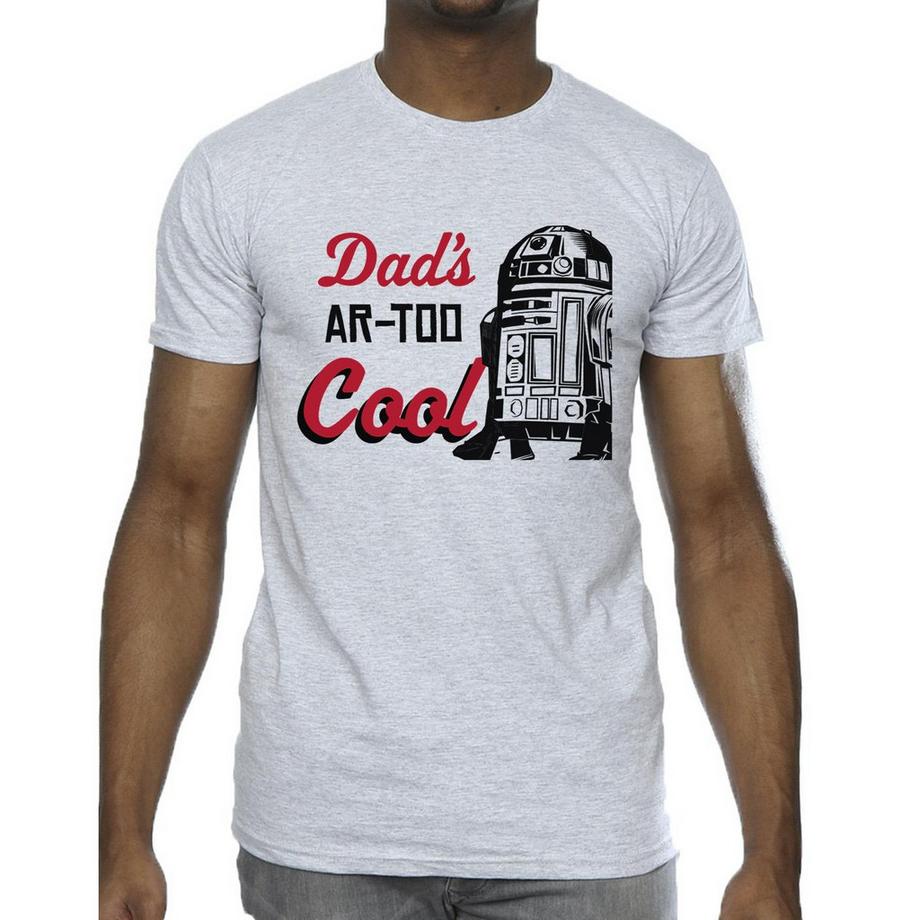 STAR WARS Dads R2 Cool Maglietta  