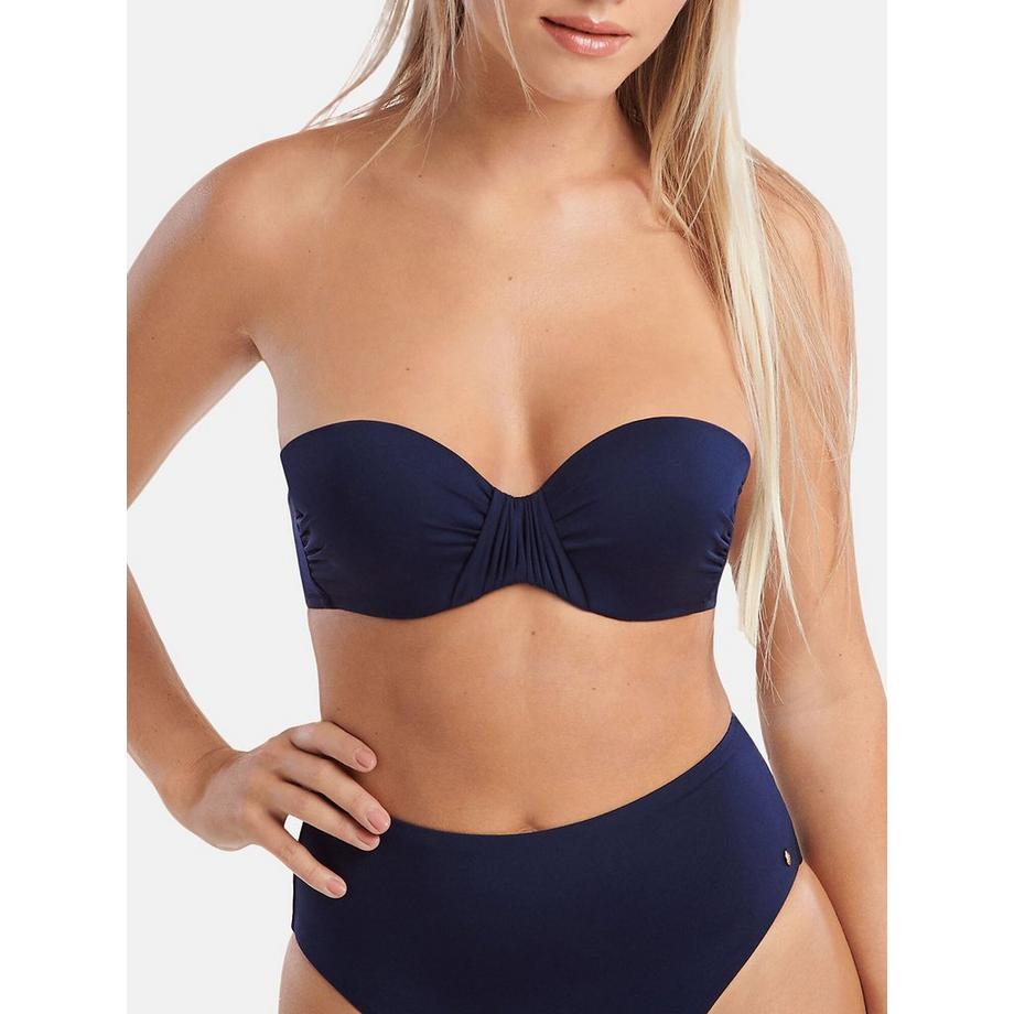 Bandeau-Badeanzug-Oberteil mit vorgeformtem Verstellbare Trägerband Okinawa