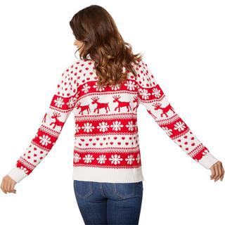 Tectake Pullover natalizio Winterzauber da donna  