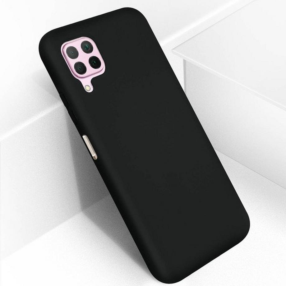 Avizar  Soft Hülle Huawei P40 Lite Schwarz 