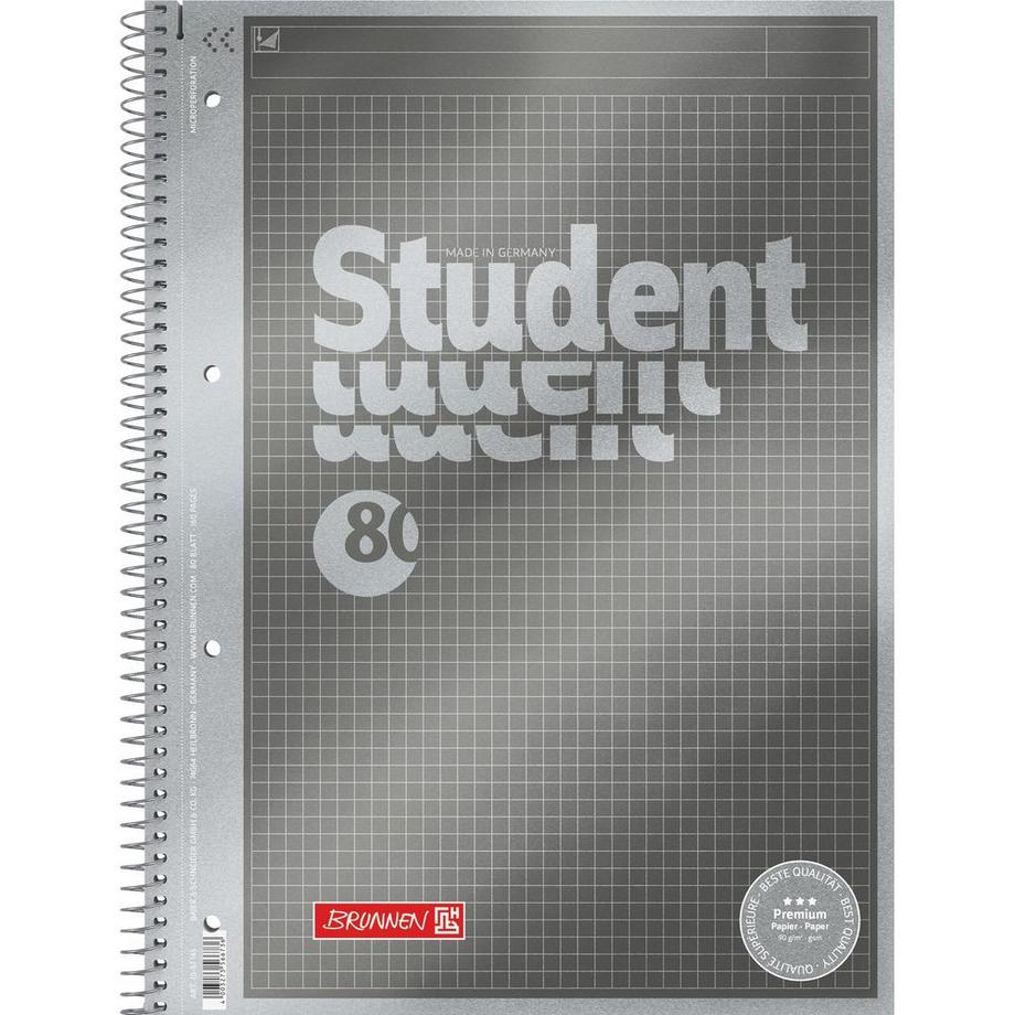 BRUNNEN Bloc-notes Premium  College pour étudiants  
