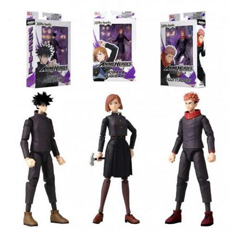 NAMCO BANDAI  AF (6pz) Anime Heroes: Jujutsu Kaisen 17cm 