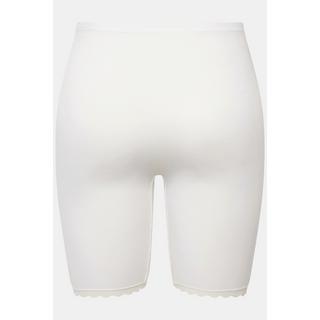 Ulla Popken Pantaloncini Ciclista Orlo Pizzo Qualità Bambù  