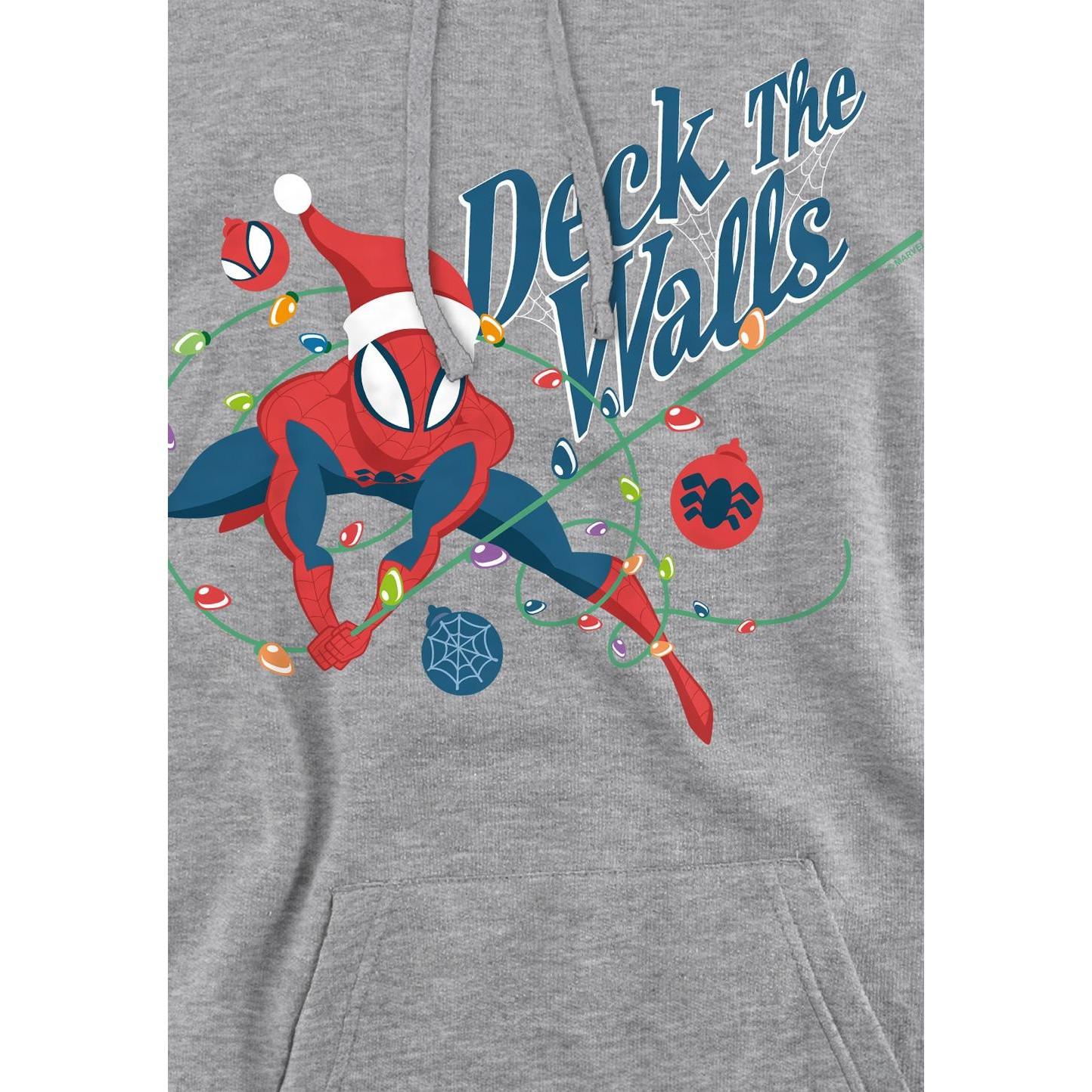 Spider-Man  Sweat à capuche DECK THE WALLS 