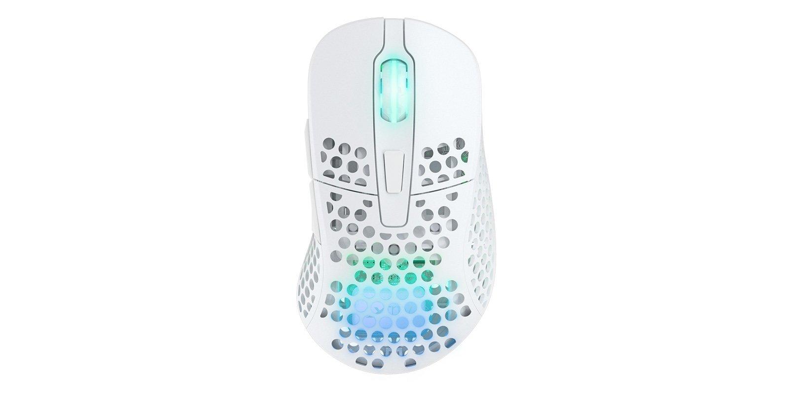 Xtrfy  M4 RGB mouse Mano destra RF Wireless + USB Type-C Ottico 19000 DPI 