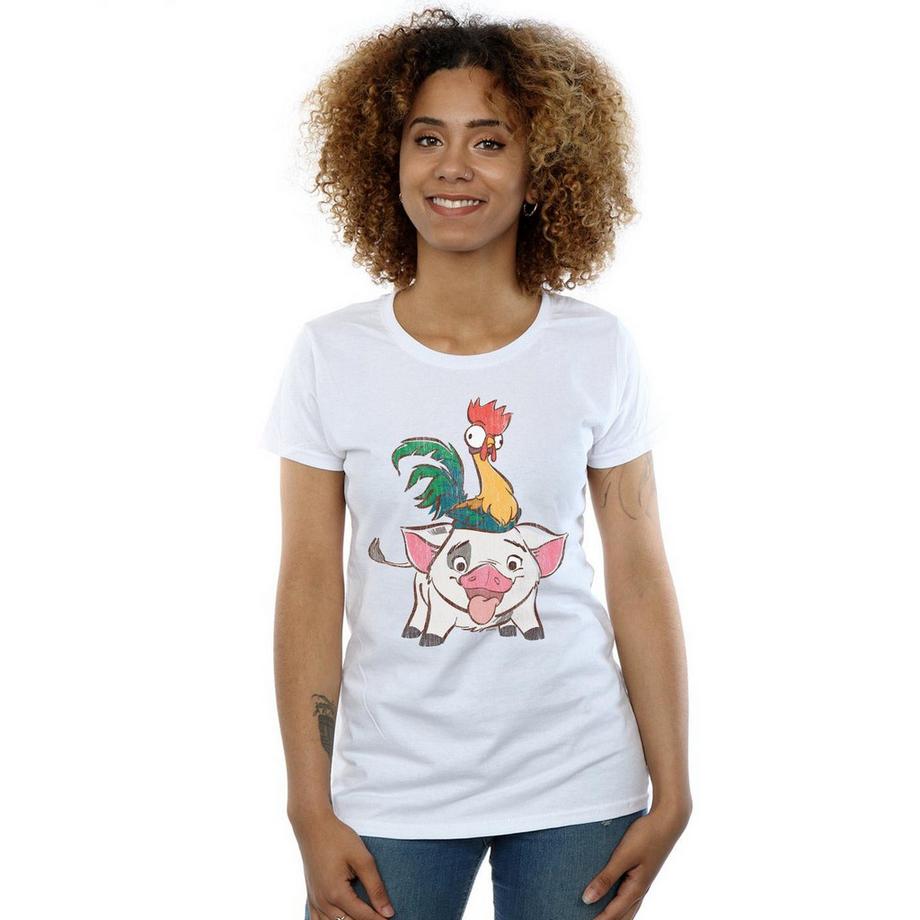 Disney Moana Pua et Hei Hei T-Shirt  