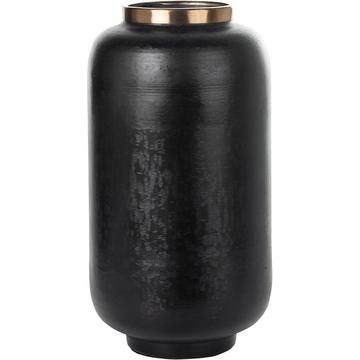 Vase Delmor noir moyen