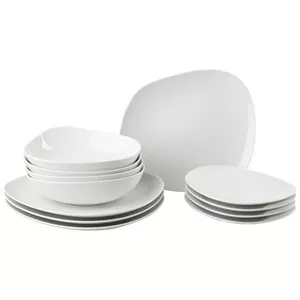 Set Starter Piatto12pz Organic White