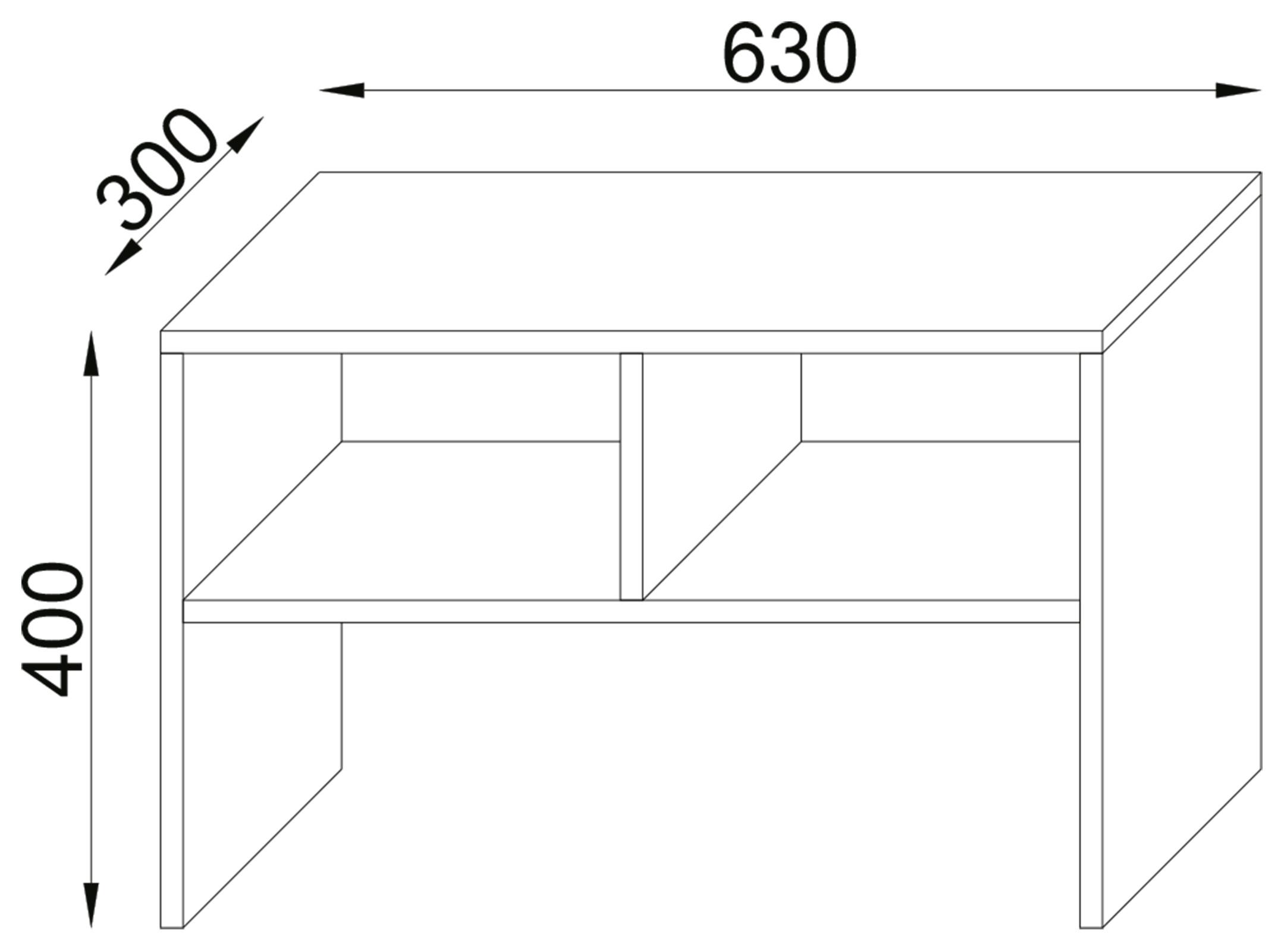 VCM Holz Beistelltisch Nachto S  