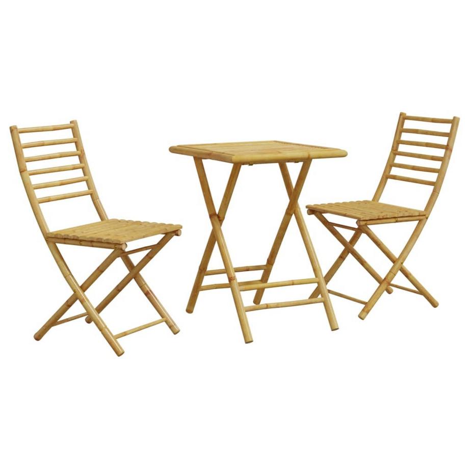 Ensemble de bistro bambou