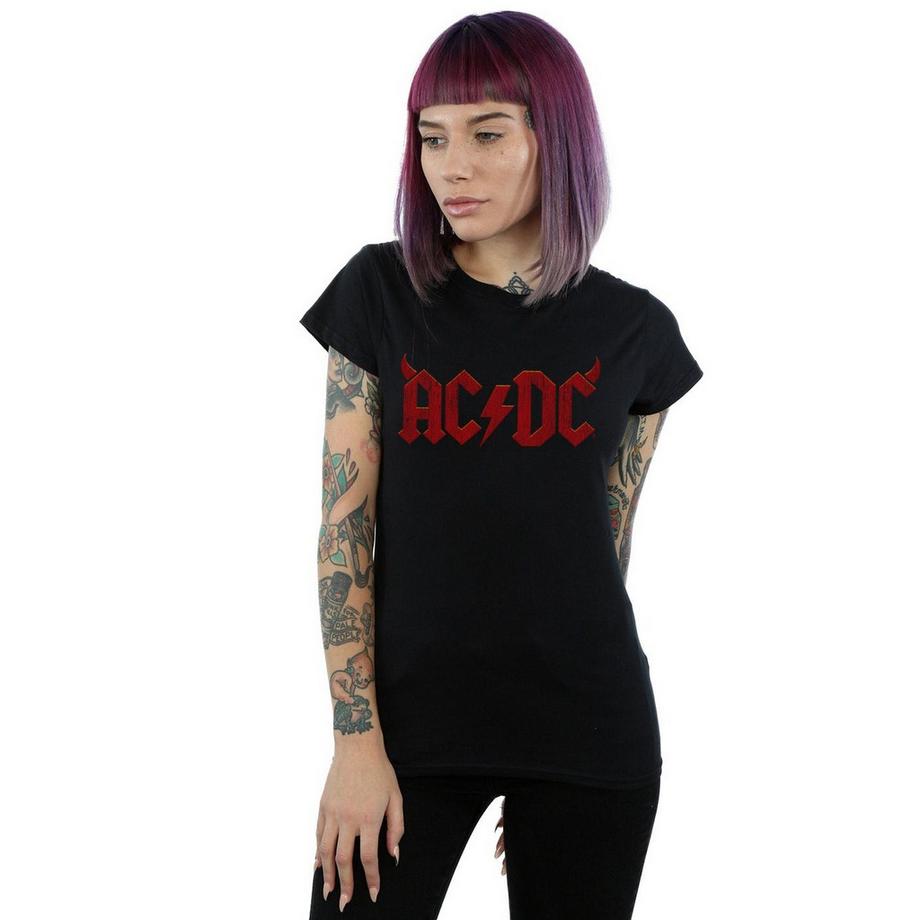 AC/DC ACDC Logo Regular Fit T-Shirt  