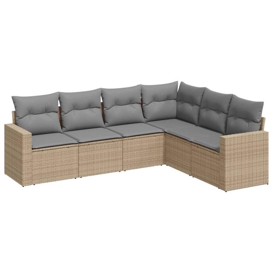 VidaXL Garten sofagarnitur poly-rattan  
