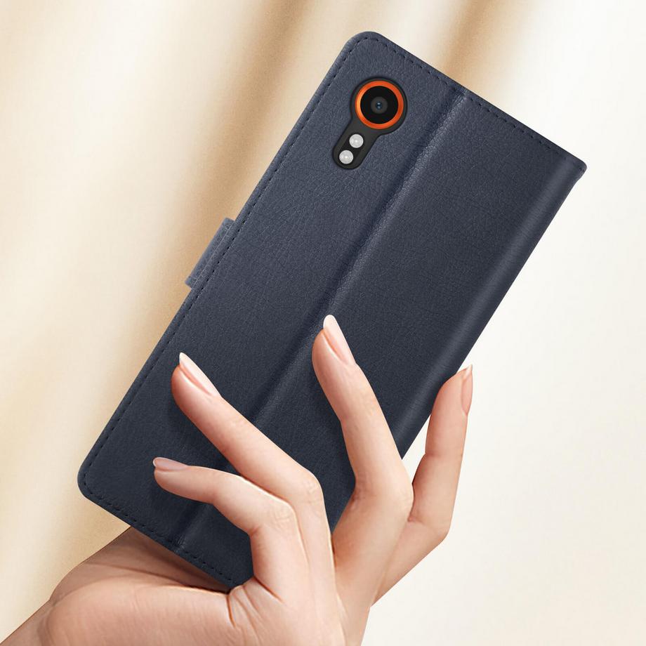 Avizar  Etui Samsung Galaxy Xcover 7 Dunkelblau 