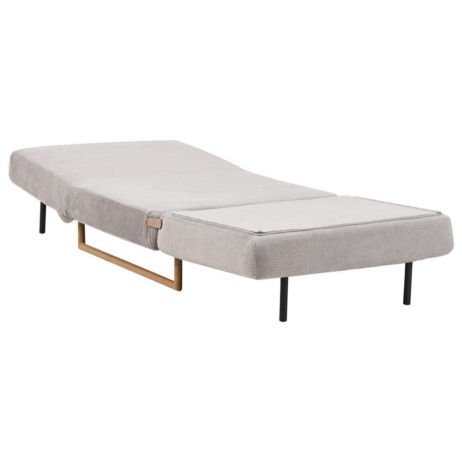 Beliani Einzelsofa en Tissu Minimaliste JERSLEV  