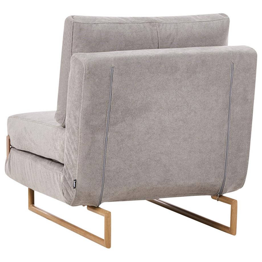 Beliani Einzelsofa en Tissu Minimaliste JERSLEV  