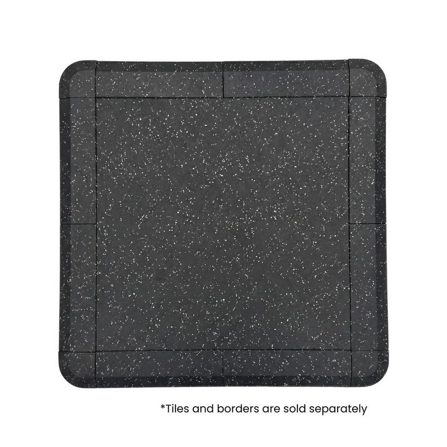 GladiatorFit  Ecke Eckbordüre für Gummiboden 100x100x2cm GladiatorFit 