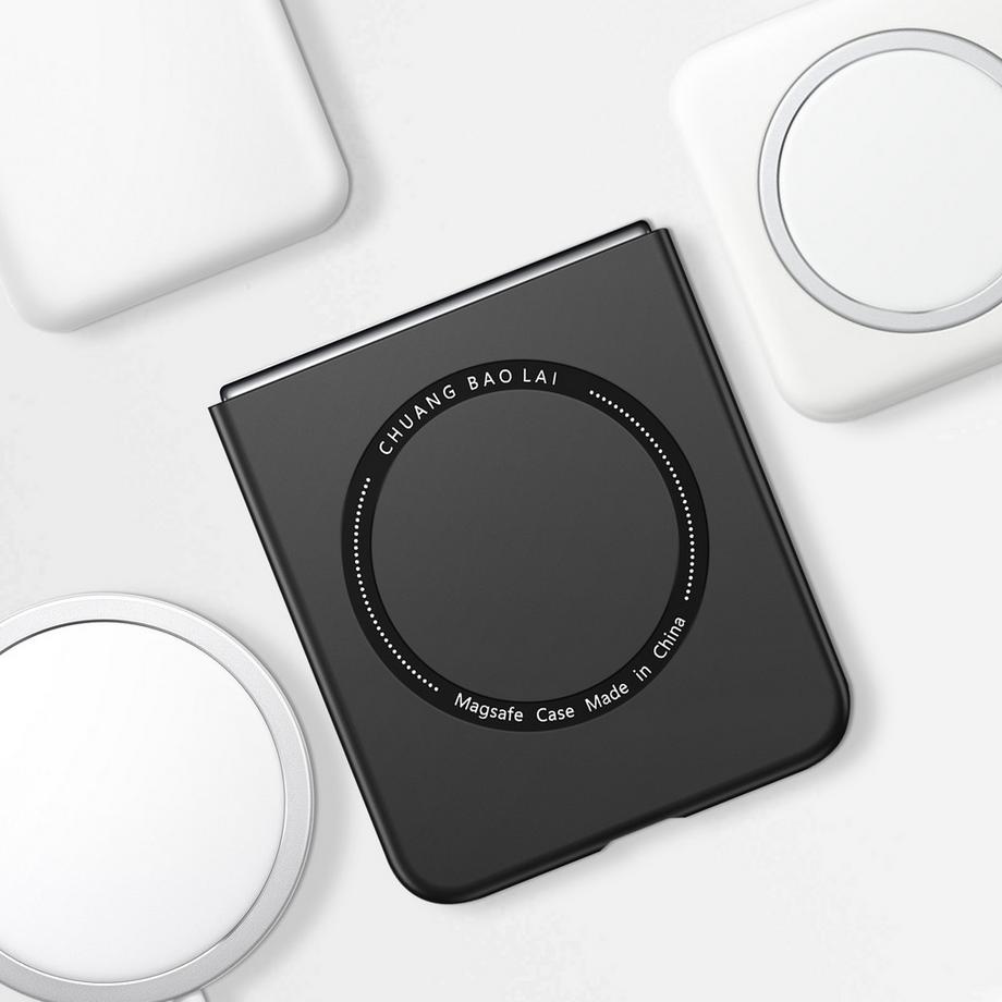 Avizar  Coque MagSafe Samsung Z Flip 5 Noir 