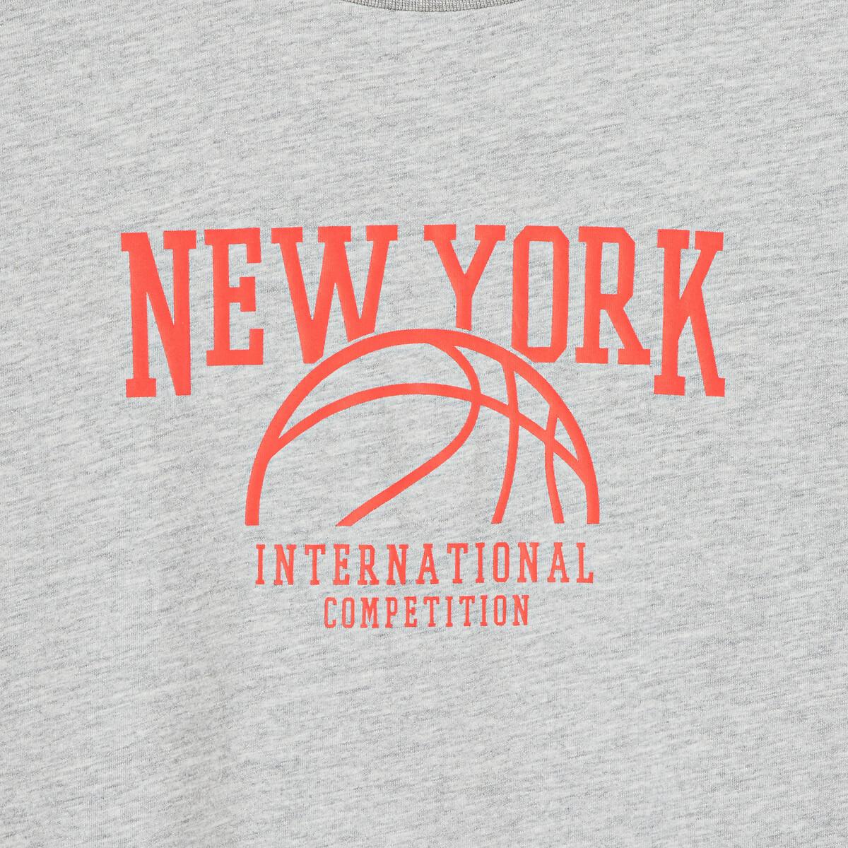 La Redoute Collections  T-Shirt mit Basketball-Print 