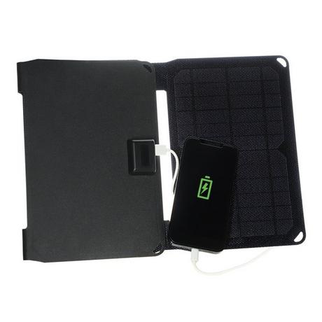 4smarts  456216 Caricabatterie per dispositivi mobili Power bank, Smartphone, Tablet Nero Solare Esterno 