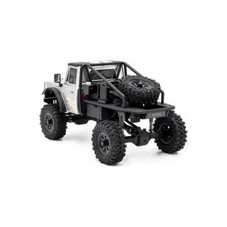 HobbyTech  Scale Crawler CRX18 Flat Cage 4WD Silber, RTR, 1:18 