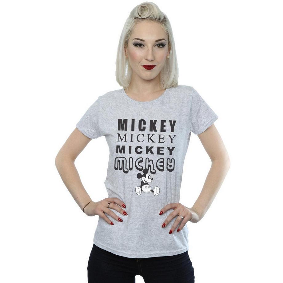 Disney Mickey Mouse Repetition T-Shirt  