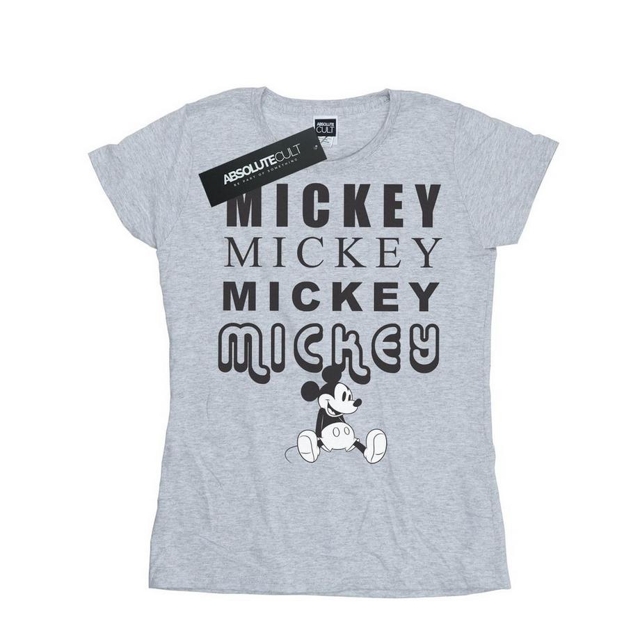 Disney Mickey Mouse Repetition T-Shirt  