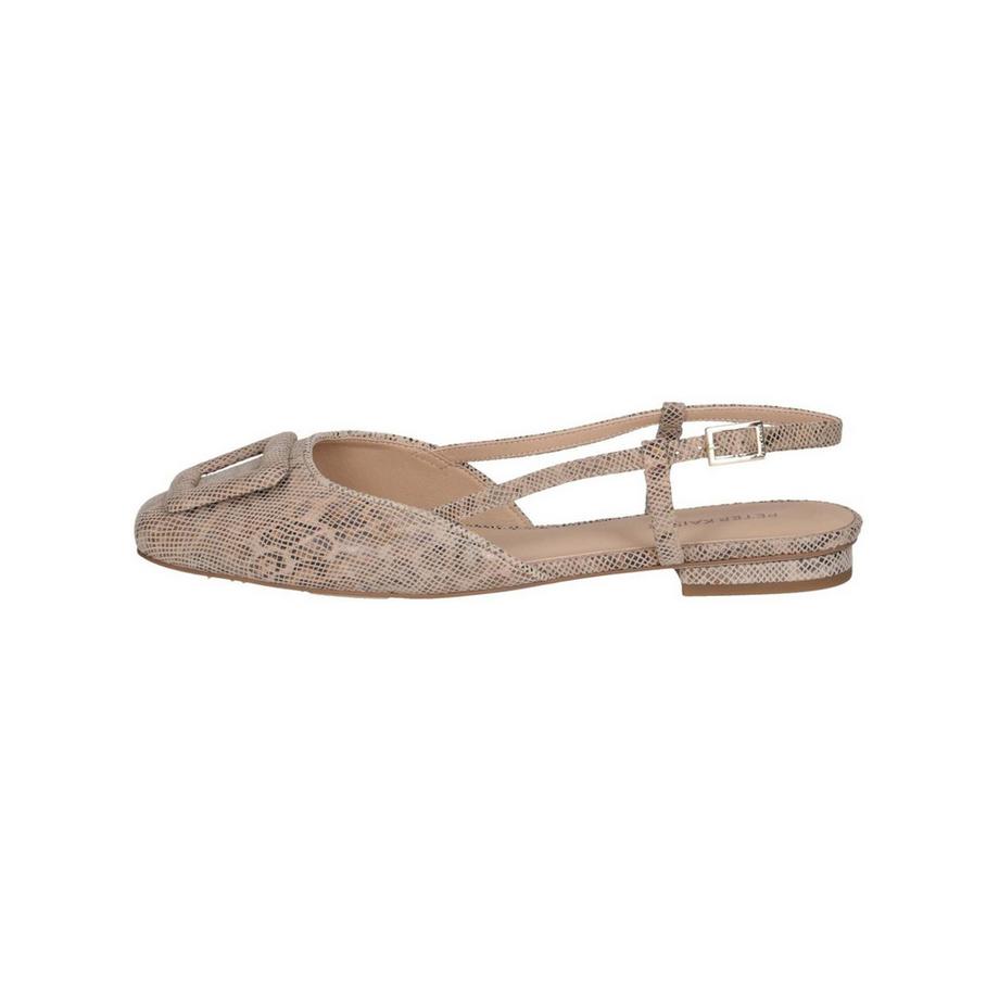 Peter Kaiser Schlangenmuster Slingback Ballerinas  
