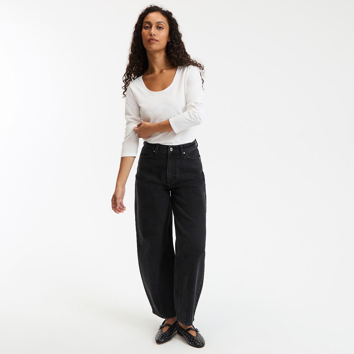 La Redoute Collections T-shirt Manches Longues Col Rond  