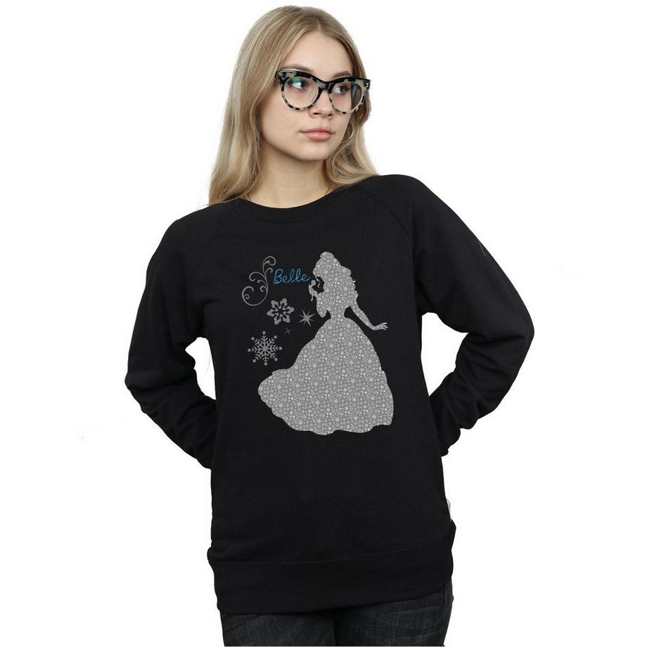 Disney PRINCESS Disney Princess Belle Schneeflocken Sweatshirt  