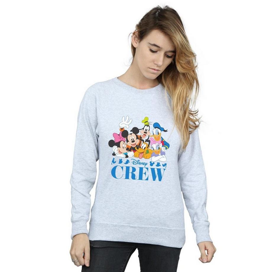 Disney Friends Sweatshirt Col Rond  