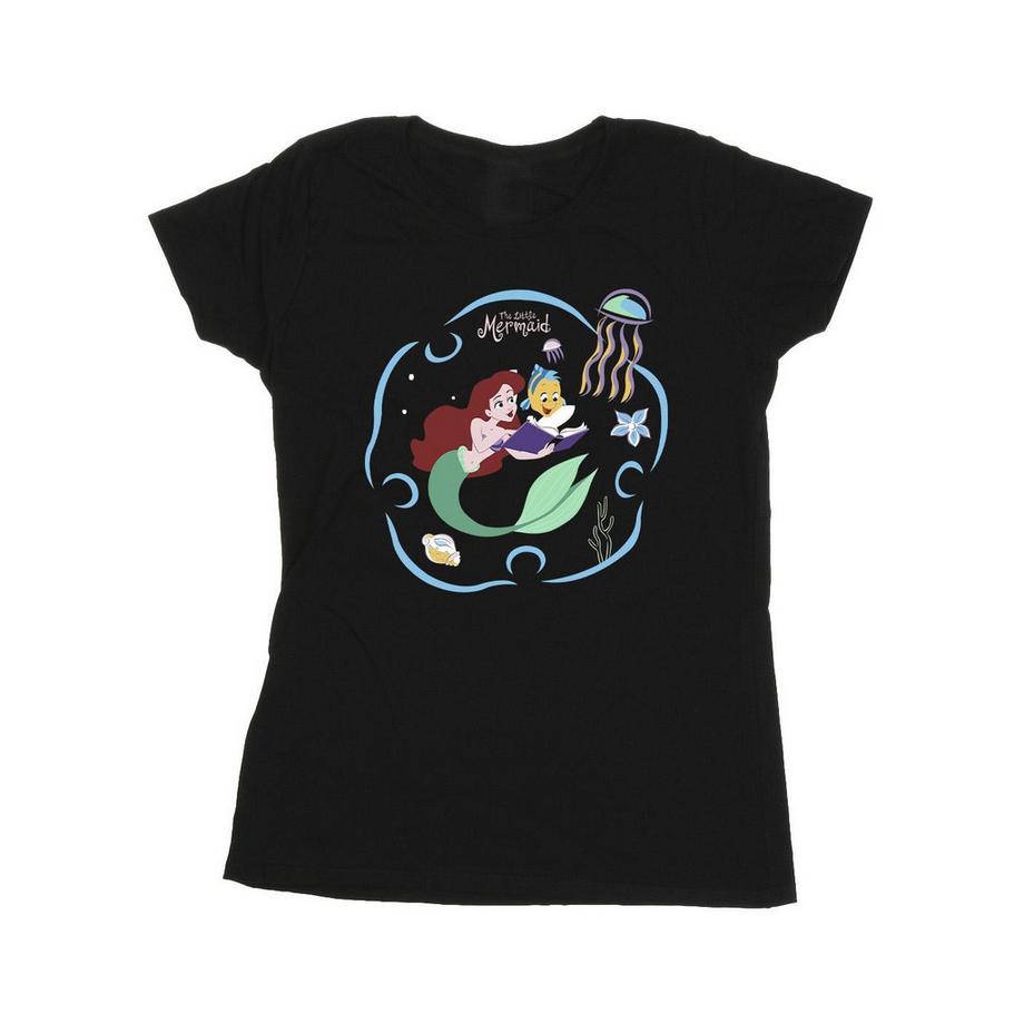 Disney T-shirt La Petite Sirène lit un livre  