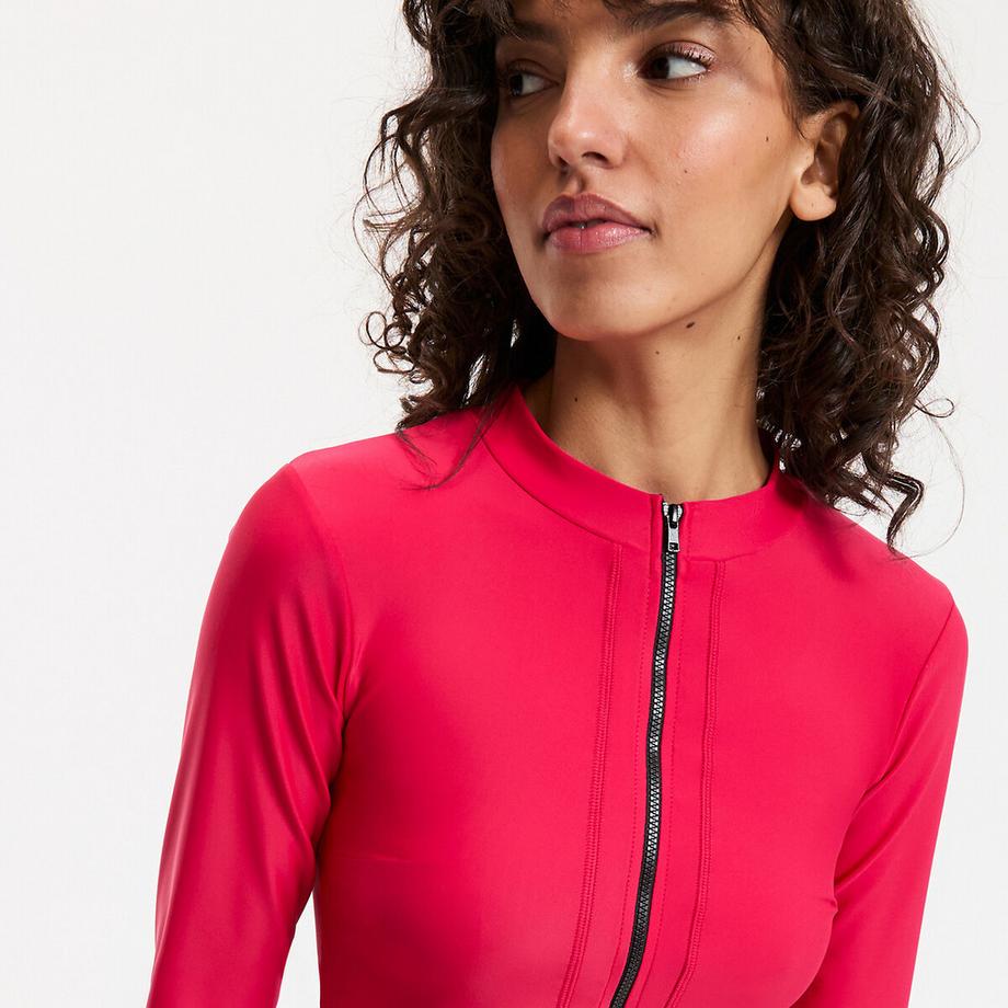 La Redoute Collections Langarm Schwimmtop  