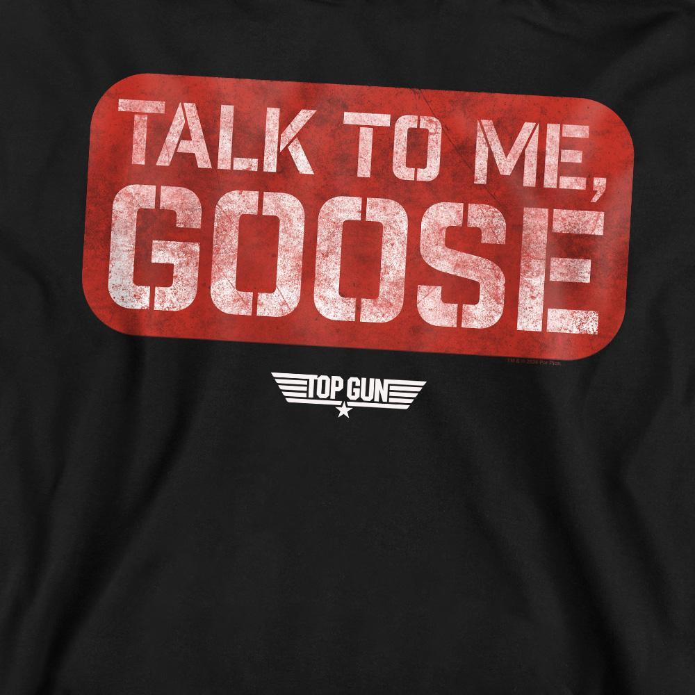 Top Gun Talk To Me Goose Felpa Stampa Grafica  
