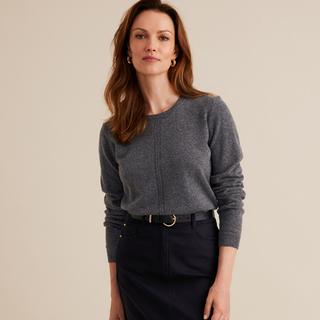 La Redoute Collections  Feinstrickpullover aus Lammwolle 