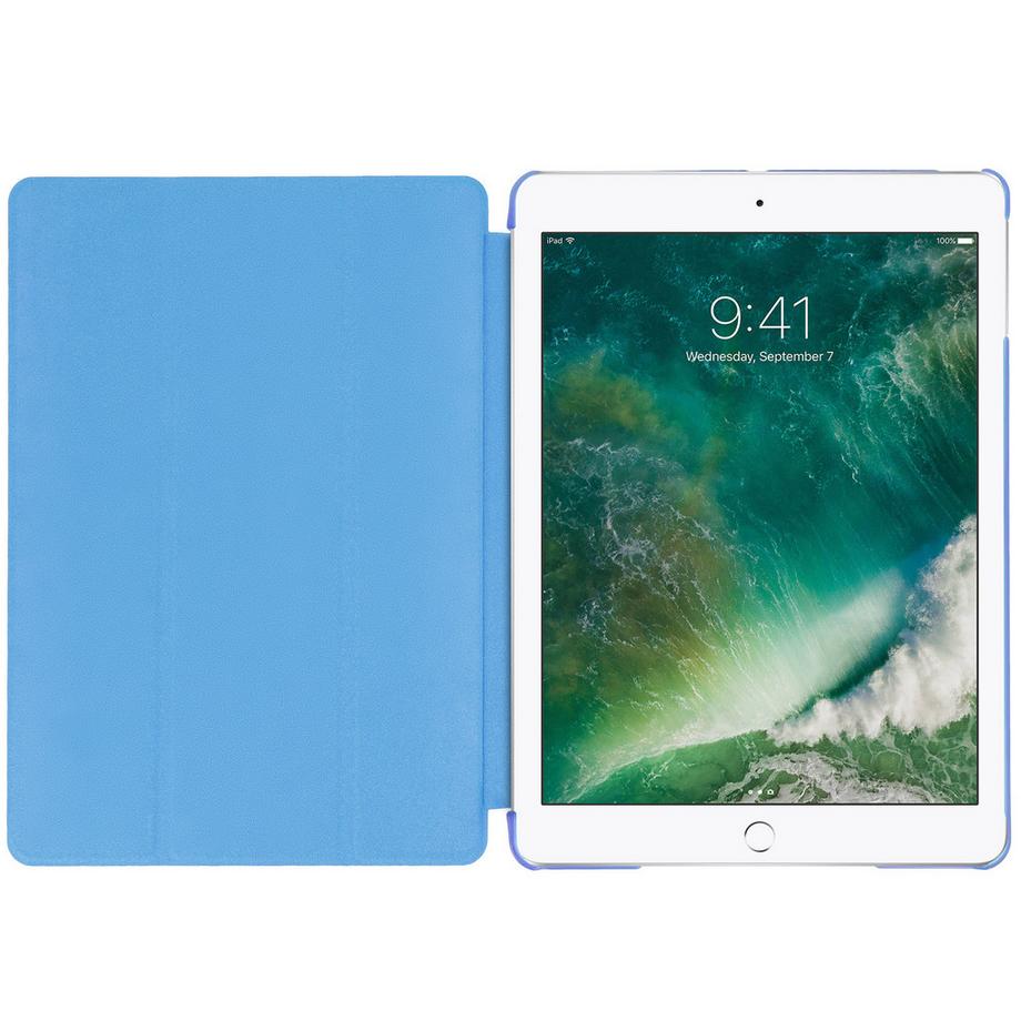 Avizar  Étui Trifold Bleu Apple iPad 5 / 6 / Air 