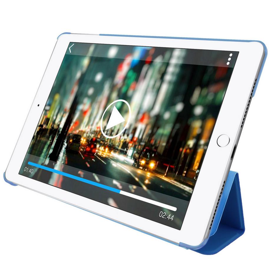 Avizar  Étui Trifold Bleu Apple iPad 5 / 6 / Air 