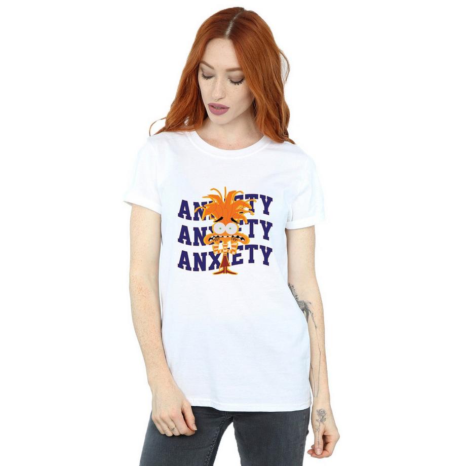 Inside Out T-Shirt à Imprimé Graphique Anxiété  