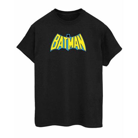 BATMAN Logo Slim Fit T-Shirt Maniche Corte  