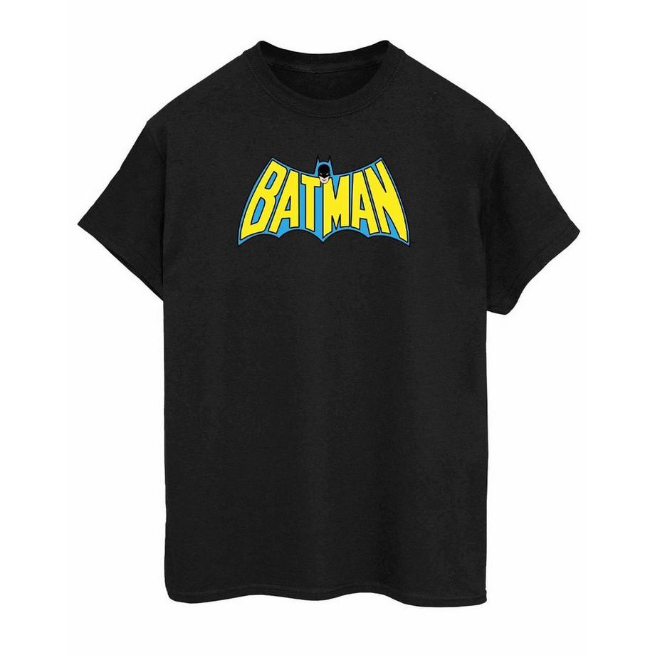 BATMAN Logo Slim Fit T-Shirt Maniche Corte  