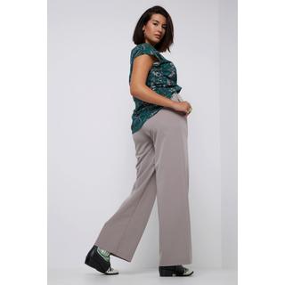 Studio Untold  Pantalon, taille haute, jambe large, taille partiellement élastique 