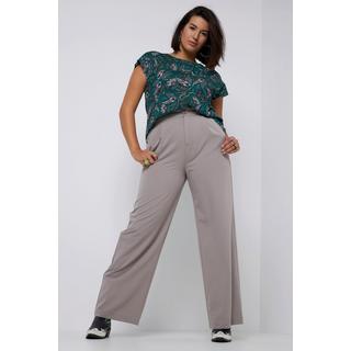 Studio Untold  Pantalon, taille haute, jambe large, taille partiellement élastique 