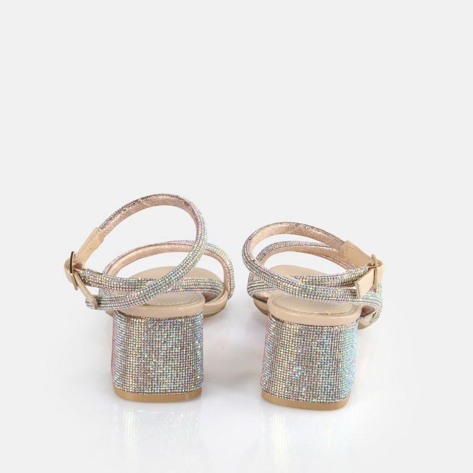 Buffalo  sandali da lilly spark - vegan glitter 