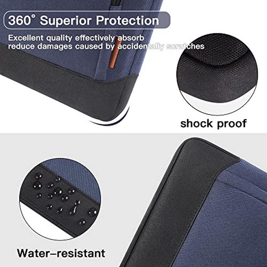 Only-bags.store Sacoche Ordinateur Portable Business Sac Bandoulière 17 Pouces  