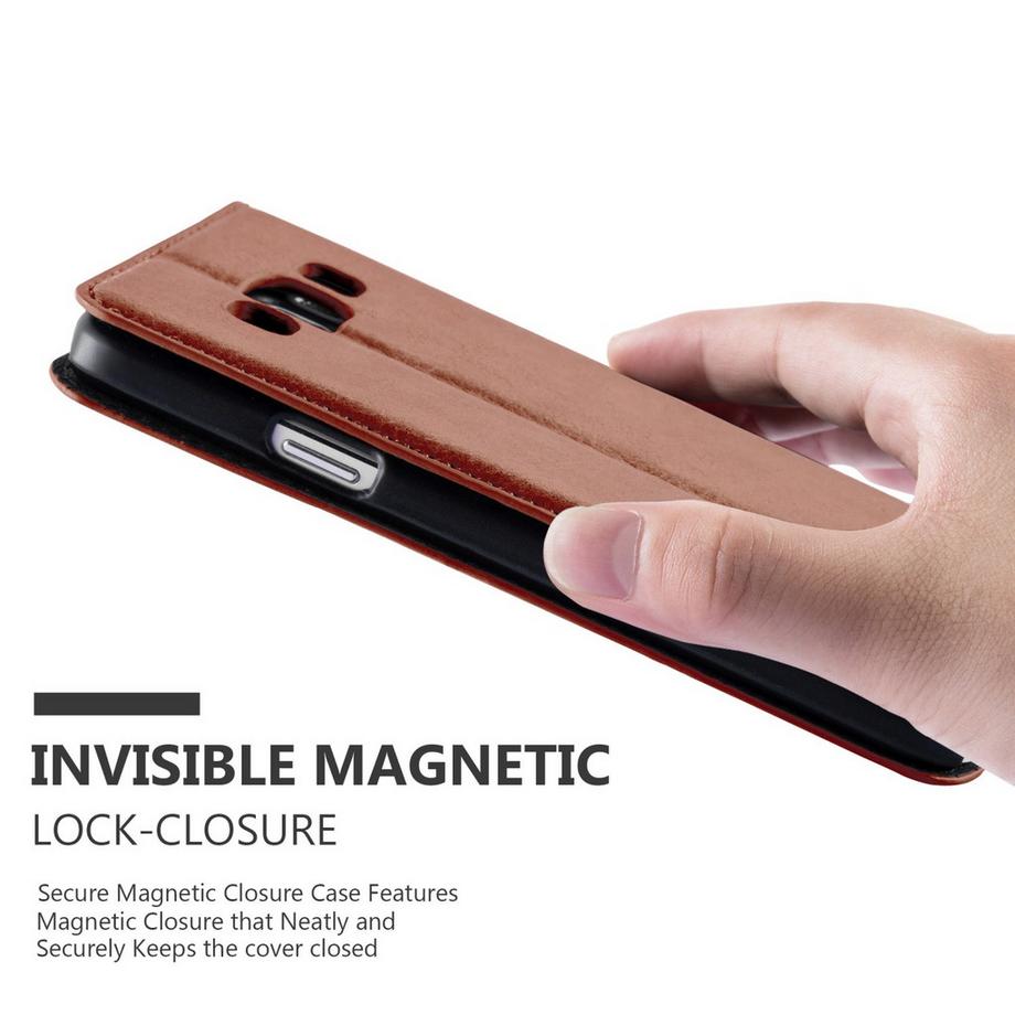 Cadorabo  Hülle für Samsung Galaxy A3 2015 Magnetverschluss, Kartenfach 