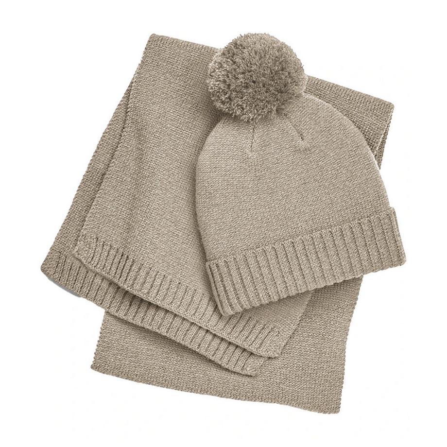 Beechfield Ensemble Bonnet Et Écharpe  