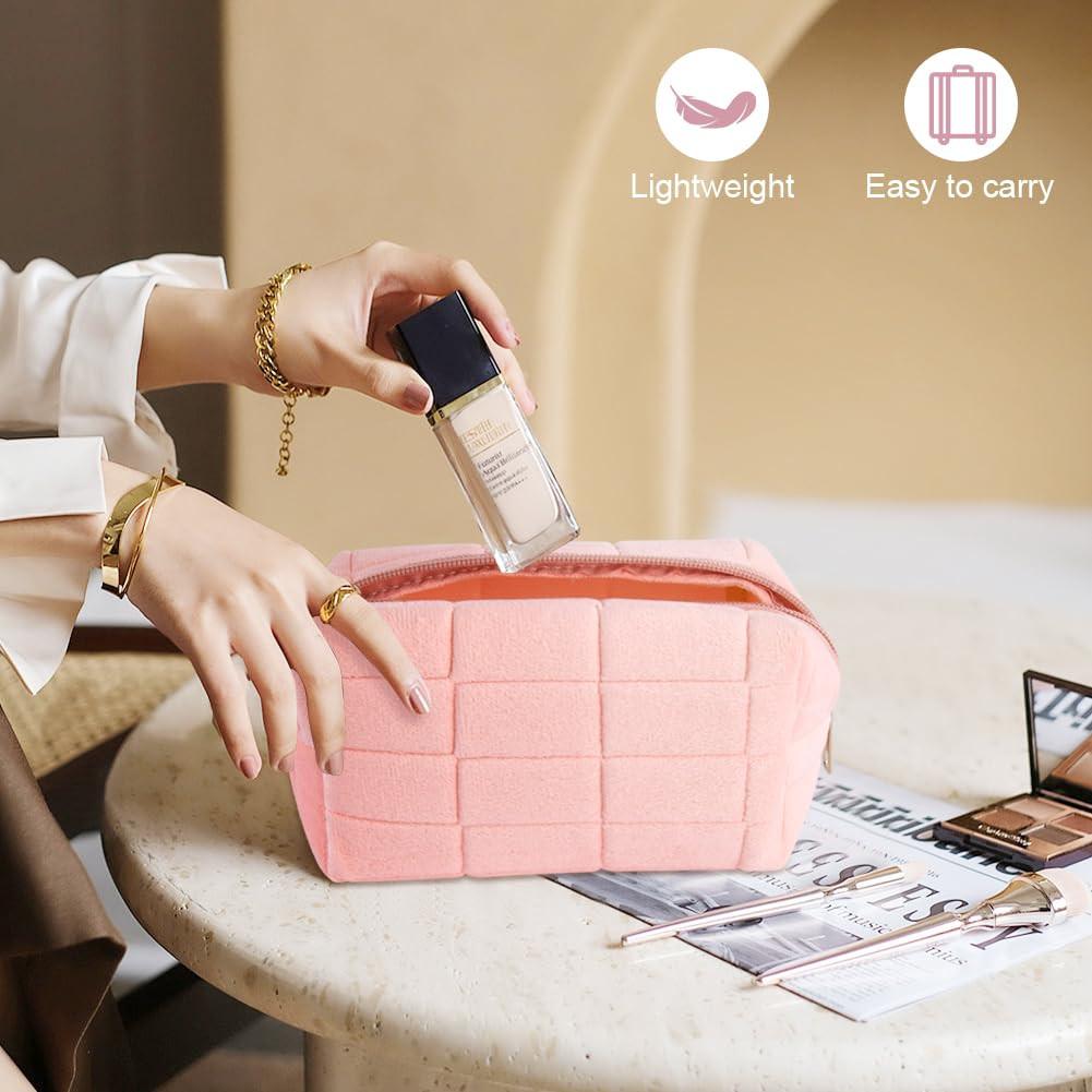 Only-bags.store Borsa Cosmetica da Viaggio Trapuntata  
