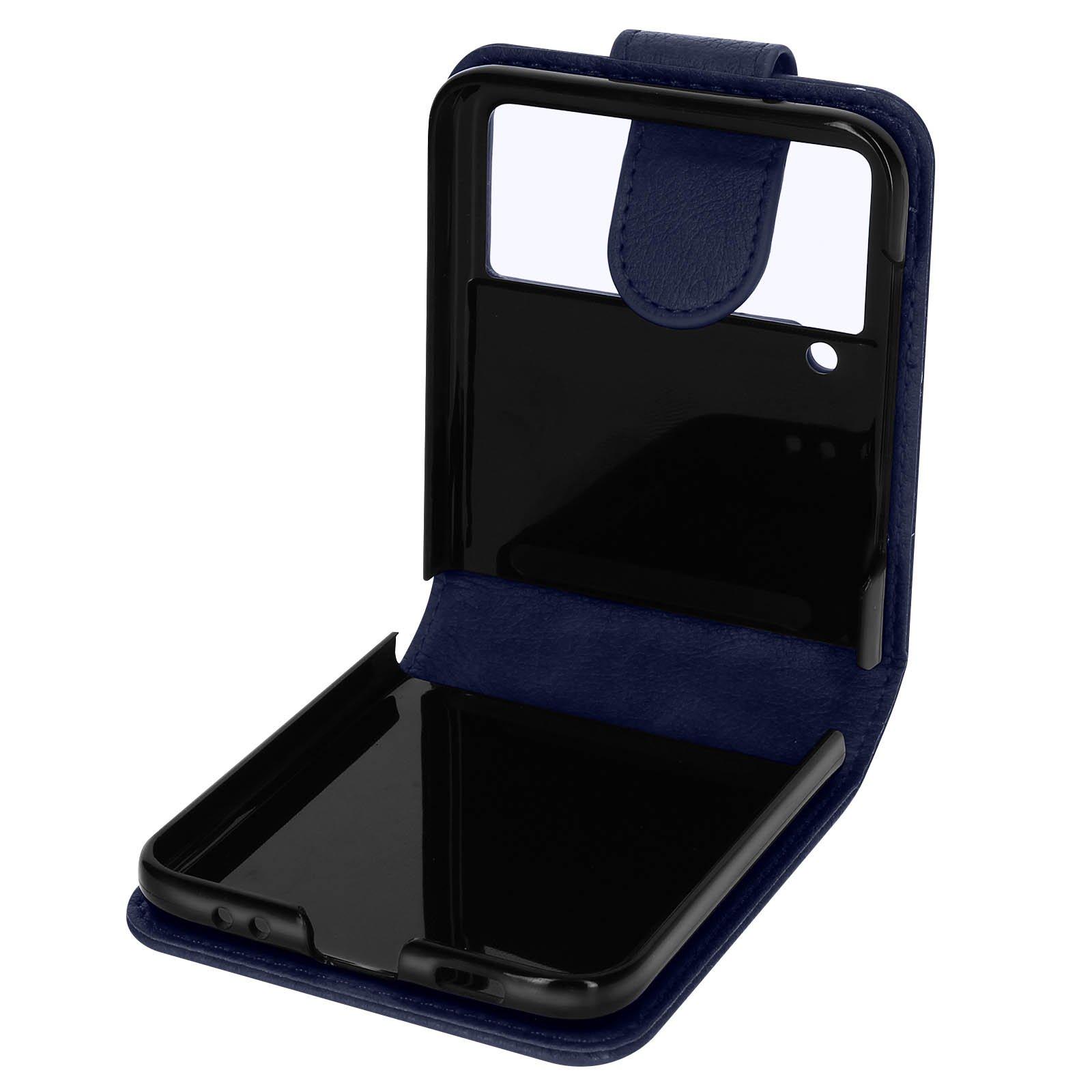 Avizar  Coque clapet Samsung Z Flip 3 Bleu Nuit 