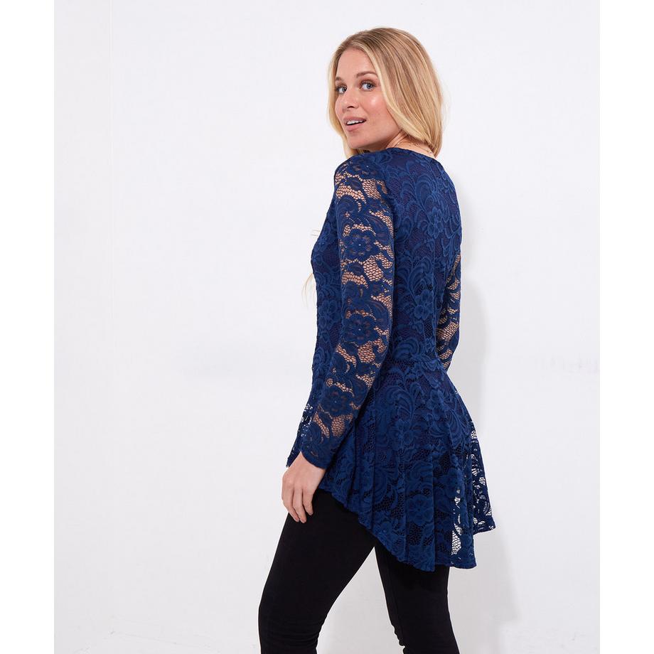 Joe Browns Haut Dentelle Slim avec Fermeture Éclair  