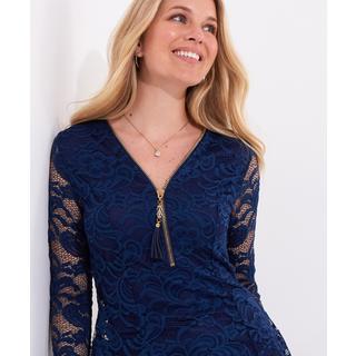 Joe Browns Top Slim in Pizzo con Cerniera  